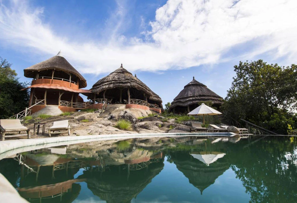 Mihingo Lodge in Lake Mburo National Park