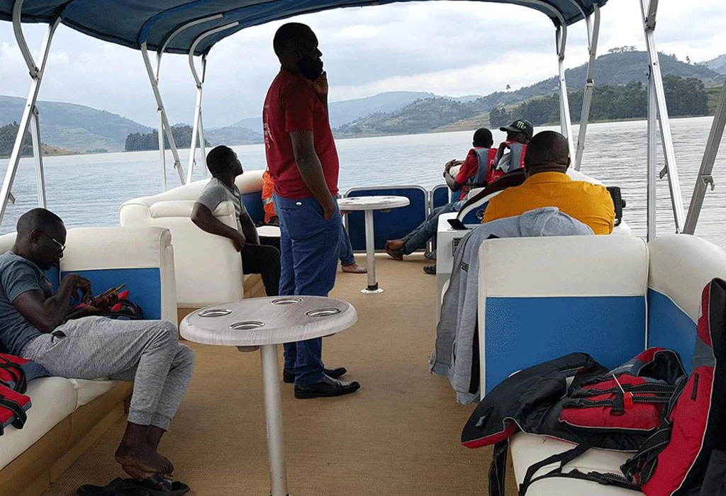 Scenic Boat Rides Across The Lake Bunyonyi