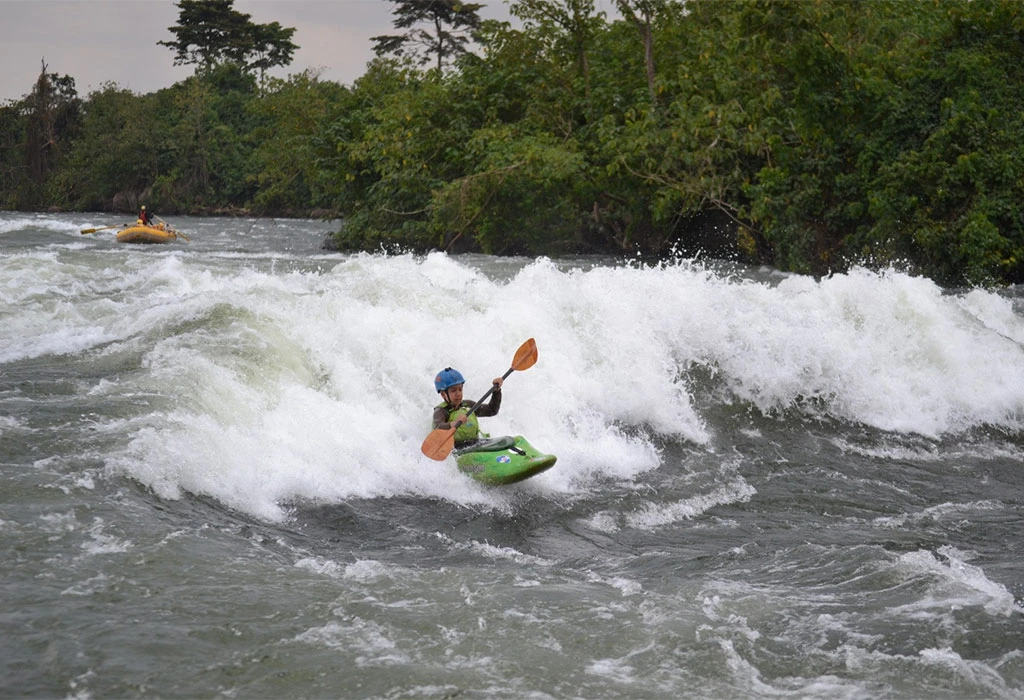 Kayaking on the Nile
