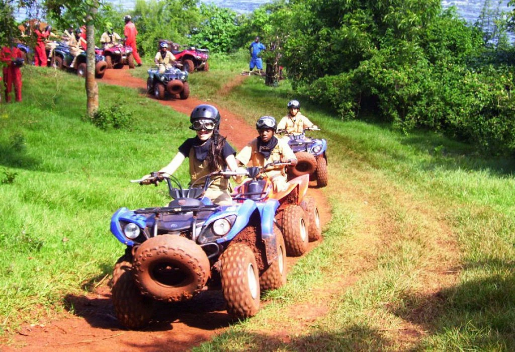 Quad Biking Through the Countryside