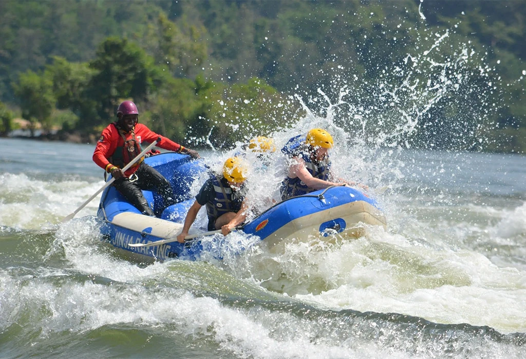 White Water Rafting on the Nile